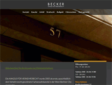 Tablet Screenshot of kanzlei-fuer-verkehrsrecht.de